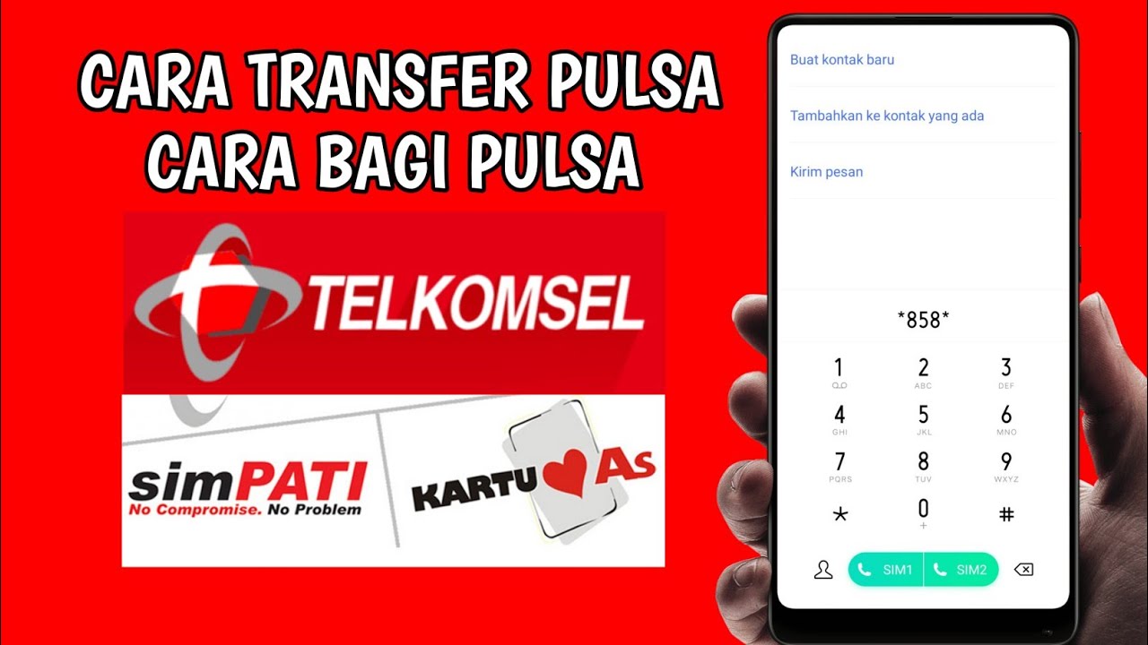 Cara Transfer Pulsa Sesama Telkomsel Praktis dan Mudah - YouTube Cara kirim pulsa sesama telkomsel