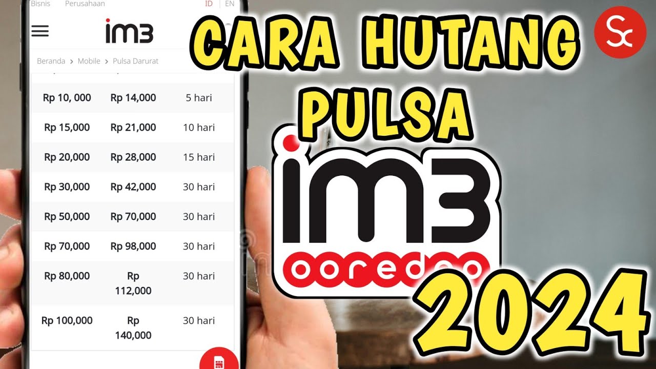 Cara Dapatkan Pulsa Darurat Indosat IM3 + Kode Aktivasi – Harga Belanja Pulsa darurat im3
